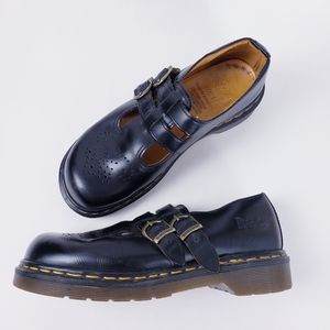 Dr Martens Smooth Leather Mary Jane Shoes UK 6 (US Size 8)  -- Made in England